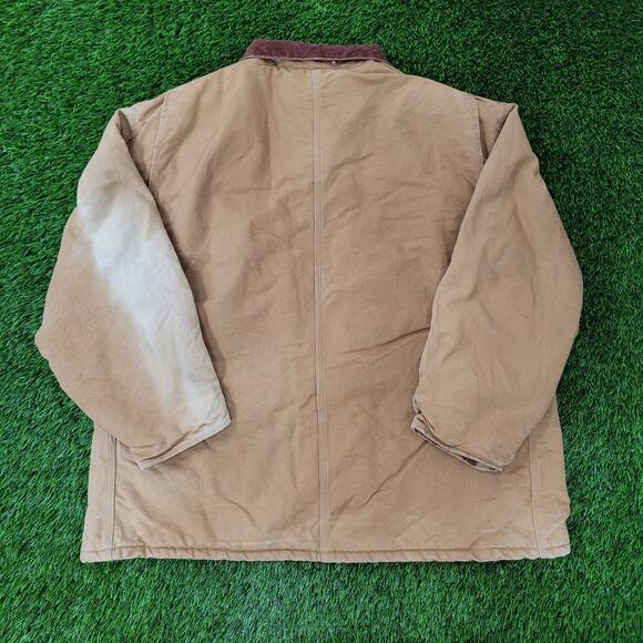 Vintage Carhartt Arctic-Quilt Jacket 3XL 32x33 C003-BRN - Picture 2 of 16